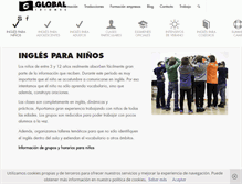 Tablet Screenshot of globalidiomas.es